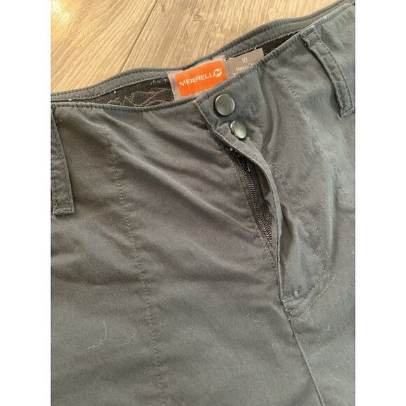 Merrell Womens Select Wick Capri Pants Blue Nylon Stretch Outdoors Size 10 - Picture 9 of 13